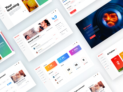 Dashboard screens dashboad dashboard ui design interface landing page ui design ux design webdesign