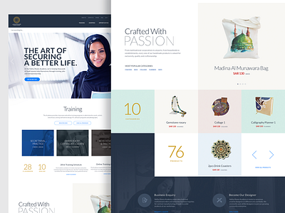 Nafisa Shams Website design concept design homepage pastel colors ui ui design ux design website