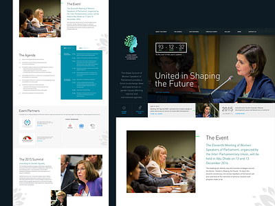 Homepage Global summit concept design homepage ui ui design uidesign ux design website