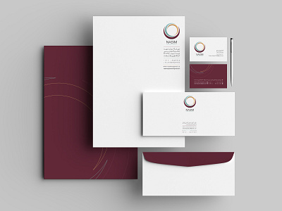 Nasim Service Collection | Office Paper Design branding design graphic design logo vector