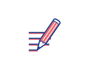 Pencil flat gif icon pencil