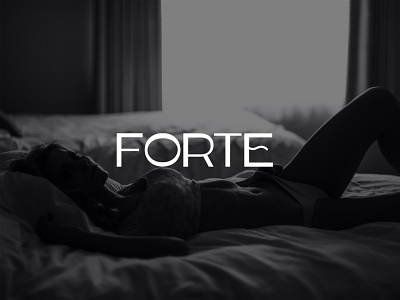 Forte lingerie Brand Logo Design brand brand design brand identity branding design designer fashion lingerie logo