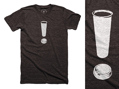 COFFEE! My new shirt design on Cotton Bureau. clever coffee graphic design shirt design tshirt