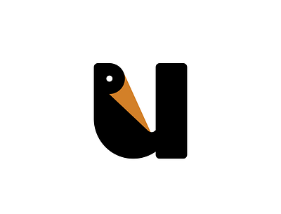 Upstart Crow Literary - Logo design brand branding clever design graphic design logo logo design logodesign logomark vector