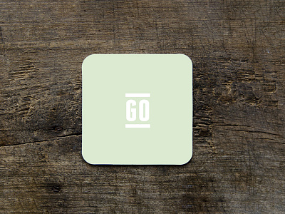 Go Together - Coaster branding coasters corporate design logo