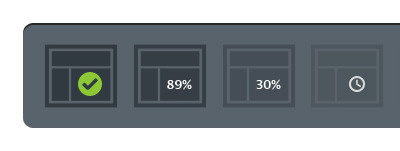 Multiple Screen upload status app interface invision plans projects saas ui usability ux workflow