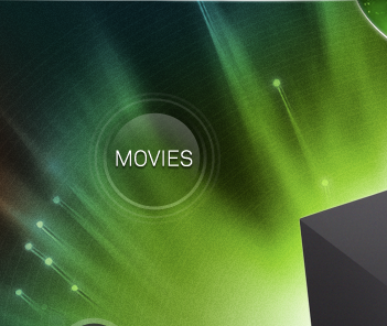 Explore movies buttons color consumer electronics gradients interface movies product texture website