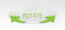 360 rotate button design glow interface product site texture web