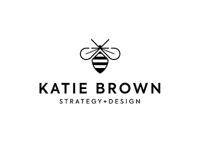 Logo for Katie Brown brand design logo