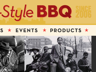 Chicago-Style BBQ 1940s bbq chicago nostalgia restaurant throwback website
