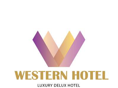 Western Hotel Branding brand identity branding design graphic design hotel branding illustration letter shape logo logo logo design mockup ui