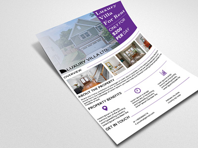 Real Estate Flyer Design brochure flyer graphic design logo design mockup poster print design real estate flyer design