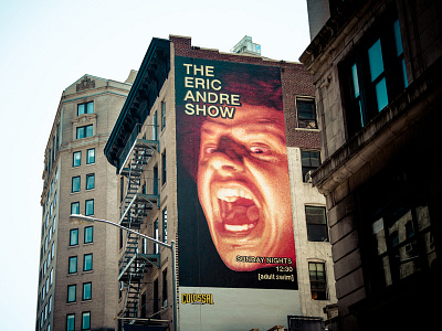 Eric Andre Show Mural in NYC