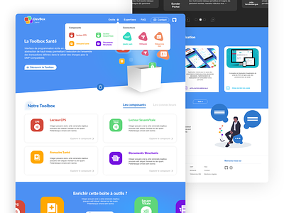 Website - DevBox app brand branding design graphic interface ui ux webdesign website