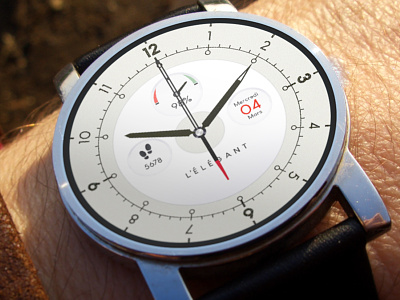 Cadran Smartwatch adobexd app date design facer graphic hand hour interface montre second hand smartwatch time ui vector watch work