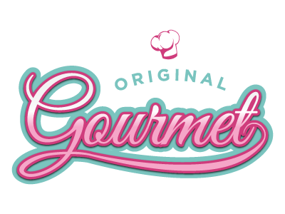 Original Gourmet Logo candy logo