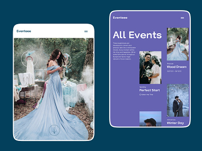 Personal Events Agency Website