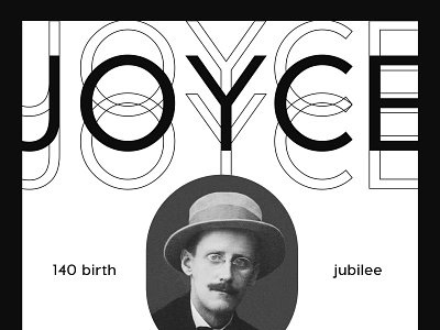 James Joyce Anniversary Website anniversary anniversary website author anniversary biography books clean desktop irish james joyce joyce anniversary jubilee literature minimalistic mobile website modern typography ui web website writer anniversary