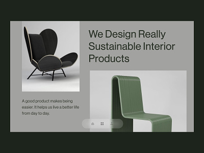 Furniture Landing Page Products List