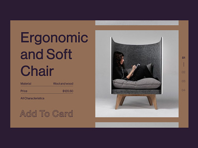 Furniture Shop Product Page
