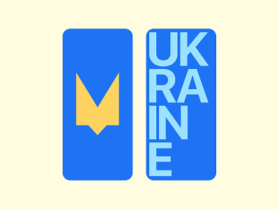 Ukraine Independence Day — Mobile bold clean contemporary fonts freedom glory independence independence day of ukraine minimalistic mobile typography ui ux
