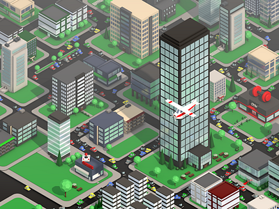 Isometric city