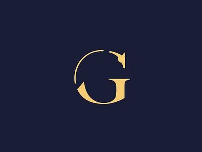 GOSTAR LOGO design gold horse idenity logo