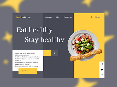 Restaurant Landing Page (Website) app branding design graphic design logo typography ui ux vector