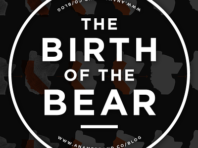 Birth of the Bear blog logo process