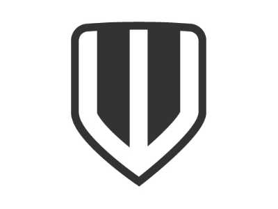 Badgers animal badge crest head logo simple