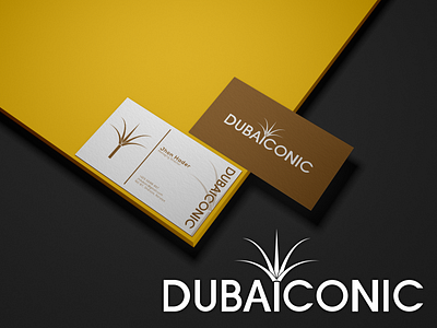 Dubaiconic - Brand Idenity design | Business brand | Typography