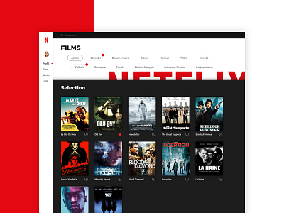 Netflix redesign