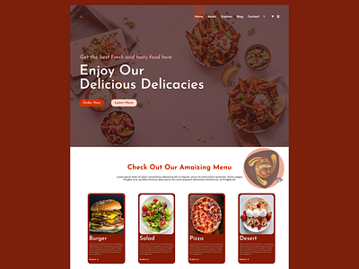 Food Delivery Website