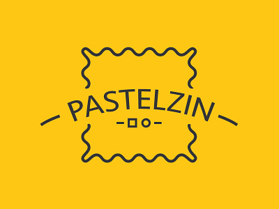 Pastelzin food food truck logo