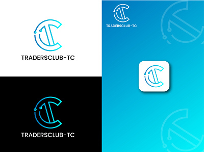 C+T letter logo concept branding graphic design logo