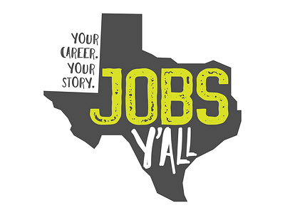 Jobs Yall Logo Design branding design graphic design illustration logo logo design typography vector