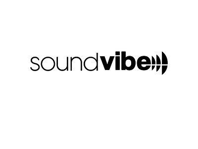 Soundvibe Logo branding design graphic design illustration logo logo design typography vector