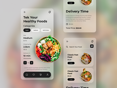 🍒 EatMe. - Delivery Mobile Application (Design) branding burger menu design eat figma food delivery health illustration menu mobile app design mobile application design mobile design photoshop ui ui design uiux uiux design ux ux design