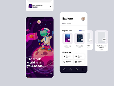 👨‍🎓 Online Academic - Educational Mobile Application (Design) design edu educational platform figma illustration logo mobile app mobile app design mobile application mobile platform design mobile ui study ui ui design uiux uiux design ux ux design