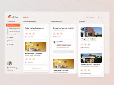 🏔 RealEstate - Property Web Application (UI Design) branding dashboard design design figma illustration logo platform design property ui ui concept ui design uiux uiux design ux ux design web app design web application design web ui design