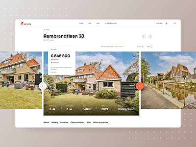 🏔 RealEstate - Property Web Application (UI Design)