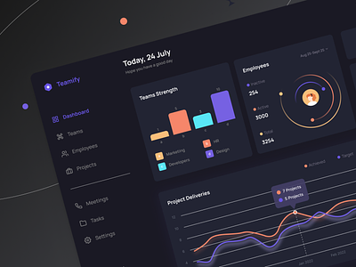 🤝 Teamify - Management Platform (Design)