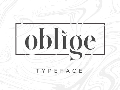 Oblige Font bold elegant fancy fashion font luxury modern serif stencil typeface
