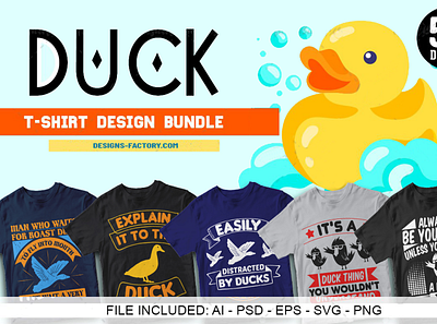 50 Editable Duck T-shirt design Bundle shirt t shirt t shirt design t shirtdesign trendy design tshirt tshirt design