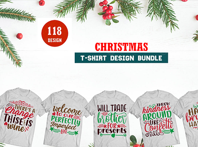 118 Christmas T-shirt Bundle shirt t shirt t shirt design t shirtdesign trendy design tshirt tshirt design