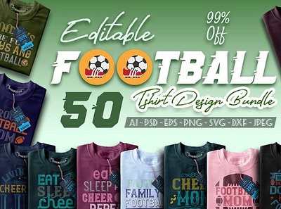 50 Football t-shirt design bundle shirt t shirt t shirt design t shirtdesign trendy design tshirt tshirt design