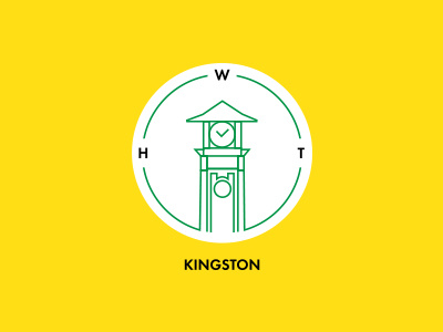 Kingston City Badge owdesignz logo half way tree hwt clocktower badge city jamaica kingston
