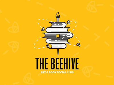 The Beehive art bees books buzz club hive instagram owdesignz paintbrush secretlivesoffriends social thebeehive