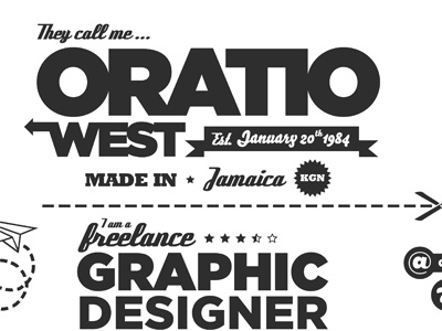 Creative Resume branding creative logo oratio west owdesignz resume