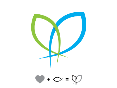 LCC church heart ichthus lcc logo love owdesignz